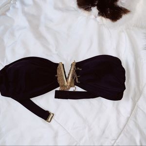 black elegant bikini top / ZAFUL